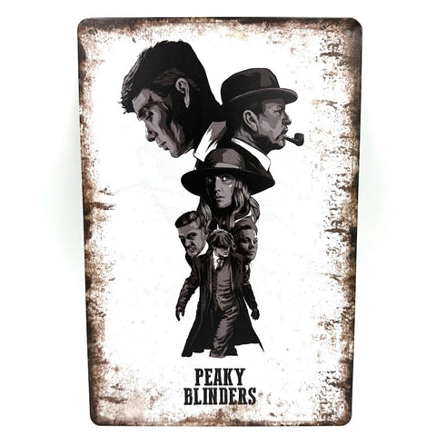 レトロ ブリキ 看板 Peaky Blinders アートポスター レトロ ブリキ 看板 Peaky Blinders アートポスター