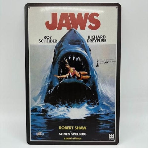 レトロ ブリキ 看板 ジョーズ (JAWS) レトロ ブリキ 看板 ジョーズ (JAWS)