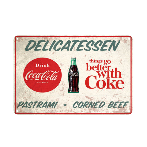 コカコーラ ブリキ看板 Coca-Cola レトロ アメリカン インテリア 壁飾り