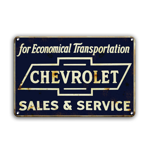 シボレー ブリキ看板 CHEVROLET レトロ アメリカン 車 ガレージ 壁飾り