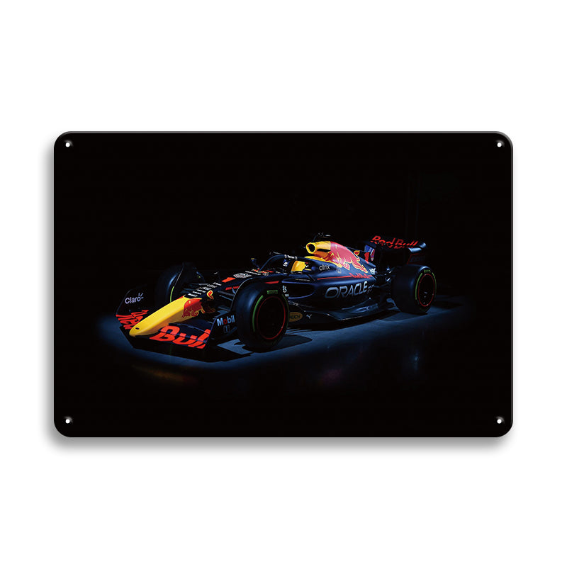 F1 レッドブル ホンダ Oracle Red Bull Racing ブリキ看板 ガレージ インテリア おしゃれ 壁飾り