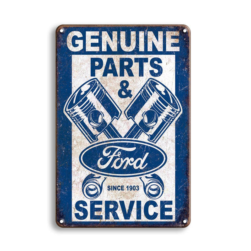 Ford フォード ブリキ看板 レトロ ガレージ アメリカン 車 壁飾り