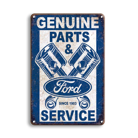 Ford フォード ブリキ看板 レトロ ガレージ アメリカン 車 壁飾り