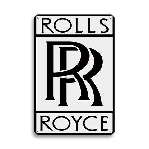 ロールスロイス Rolls Royce ブリキ看板 レトロ アンティーク インテリア ビンテージ ガレージ 壁飾り 雑貨