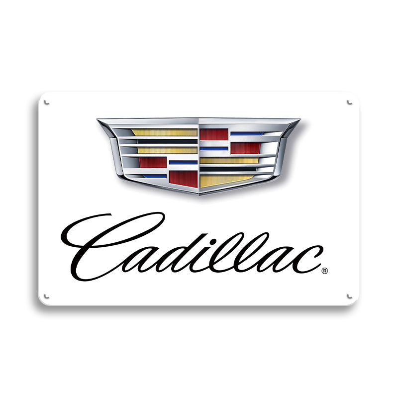 キャデラック ブリキ看板 Cadillac レトロ アメ車 ガレージ インテリア ビンテージ 壁飾り 雑貨 ディスプレイ