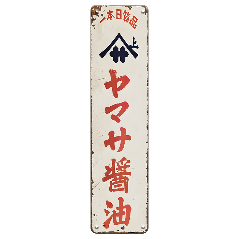 ブリキ看板 サラダ油 昭和レトロ 看板 ヴィンテージ 広告 インテリア 雑貨 ディスプレイ 壁飾り コレクション