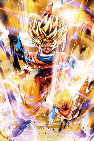 孫悟空 ドラゴンボールZ ブリキ看板 超サイヤ人 アニメ キャラクター インテリア