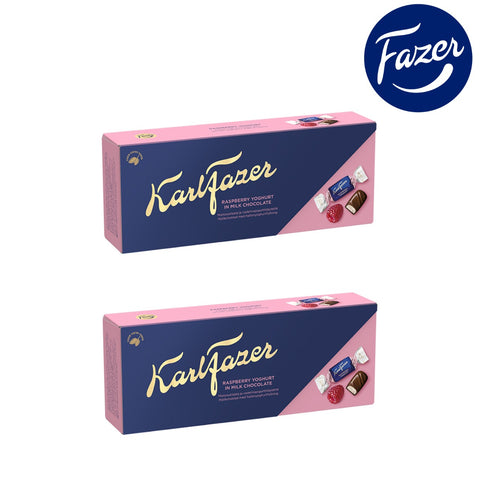 Fazer カールファッツェル ラズベリーヨーグルト チョコレート 2個セット