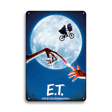 E.T. 映画 ポスター ヴィンテージ ブリキ看板 インテリア 雑貨 コレクション
