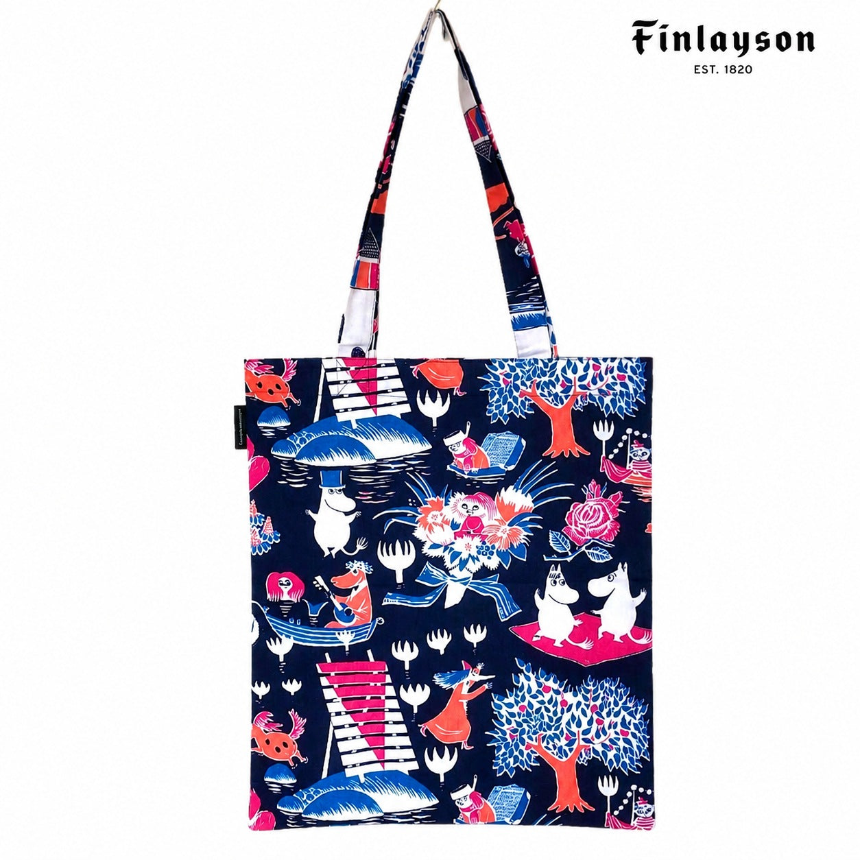 Finlayson ムーミン 手提げバック 41.5×36cm