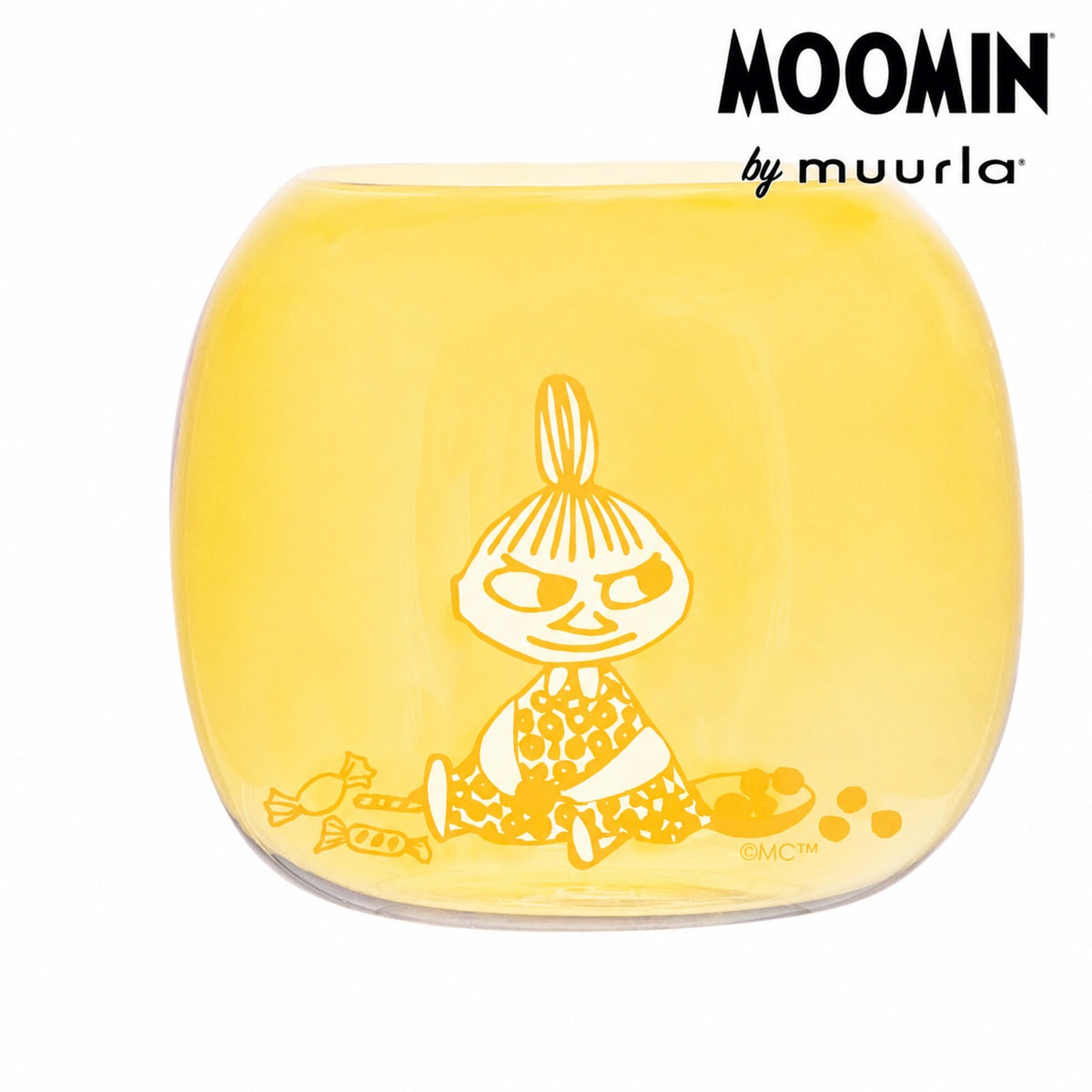 Muurla リトルミィ キャンドル ホルダー イエロー 8cm