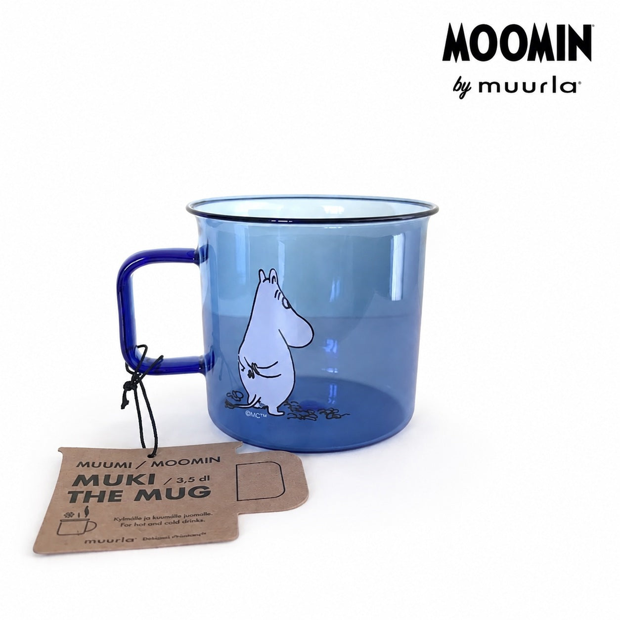 Muurla ムーミン ガラスマグカップ 3.5dL(350mL)