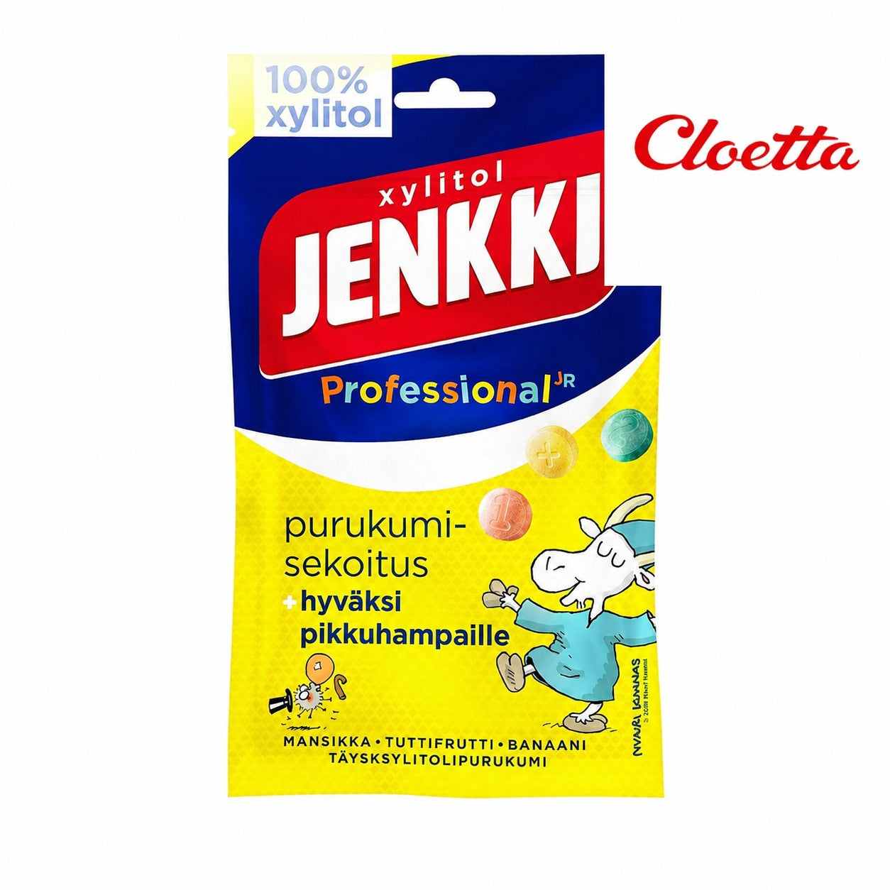 Jenkki ミックス キシリトールチューインガム 1袋×75g