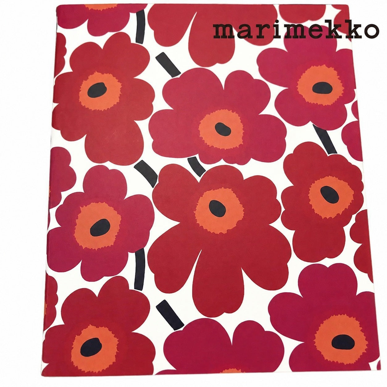 Marimekko リング バインダー レッド 34×26cm