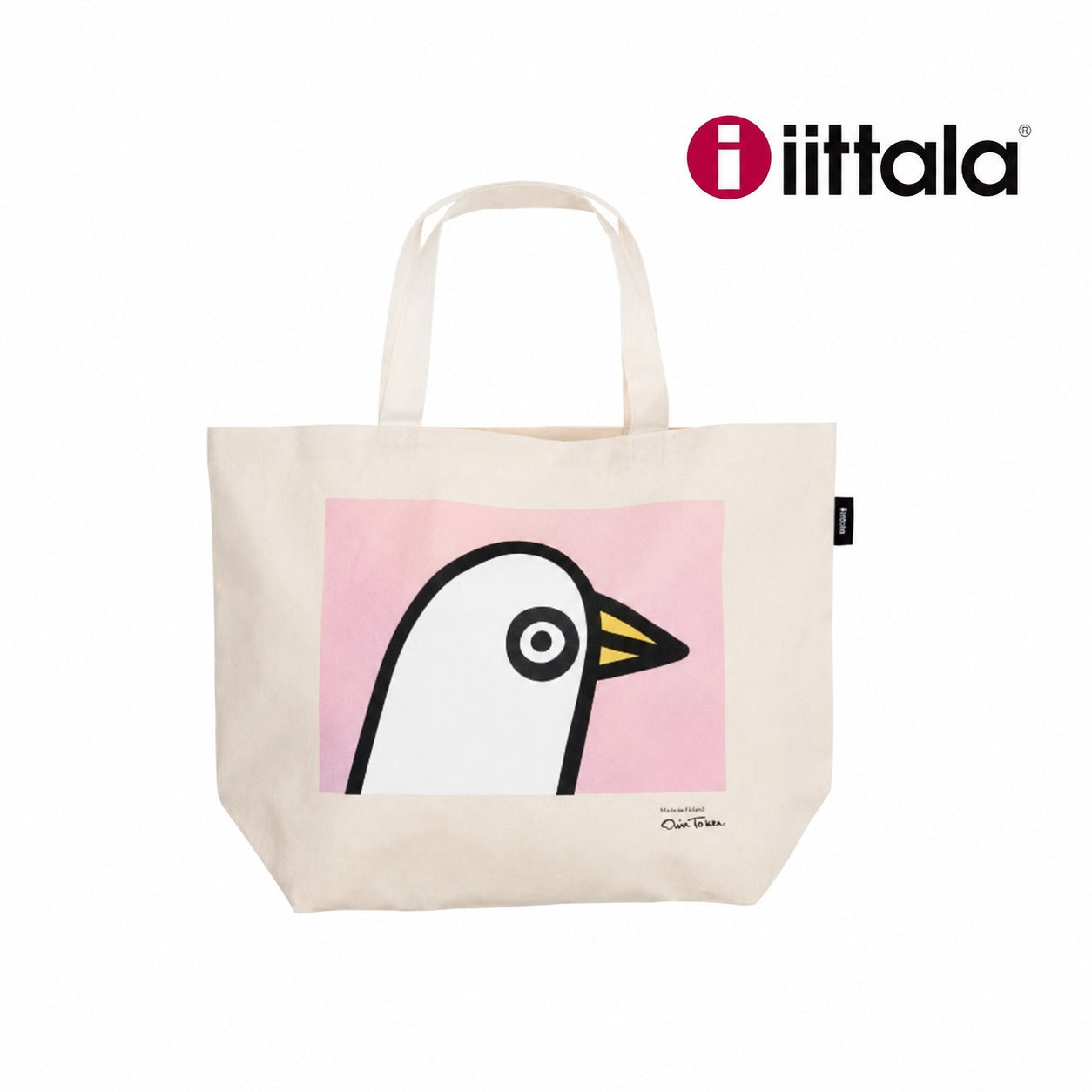 ittala バードピンク トートバック 38×50cm