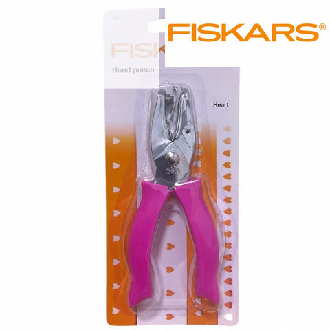 Fiskars ハート型 ハンドパンチ 15cm