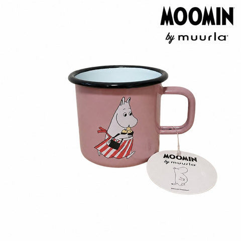 Muurla ムーミンママ ホーローマグカップ ピンク 3,7dL(370ml)