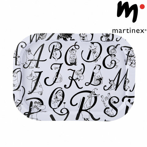 Martinex ムーミン ABCトレイ 30×2×21.5cm