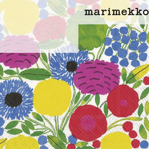 Marimekko ペーパーナプキン フラワー 33cm×33cm
