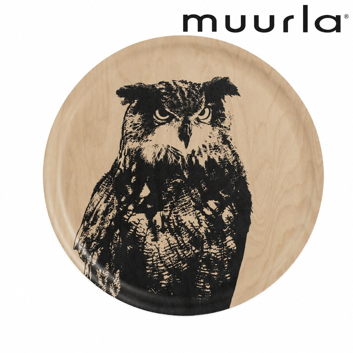 Muurla ノルディックトレイ フクロウ 35cm
