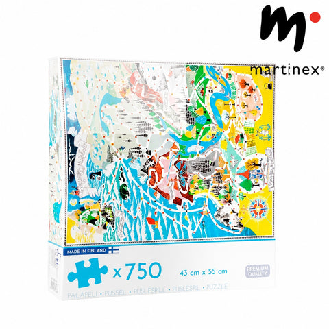 Martinex ムーミン ムーミンマップ ジグソーパズル 700ピース