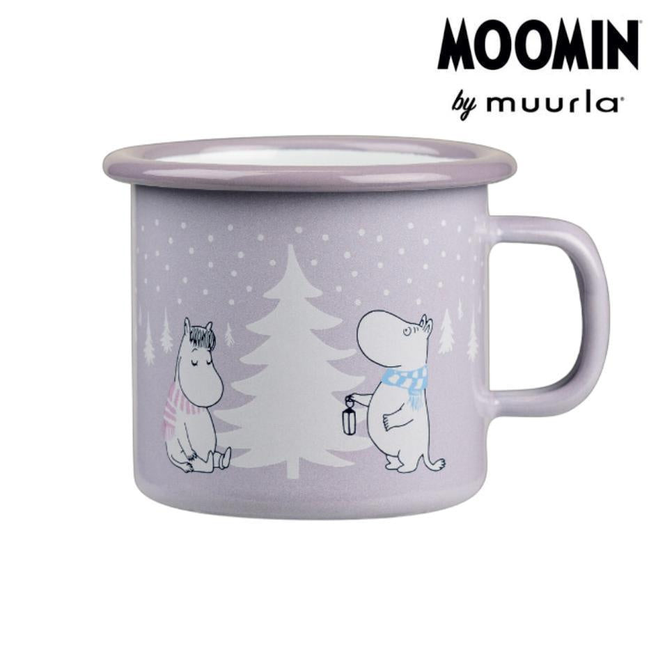 Muurla ムーミン 雪遊び ホーロー マグカップ 2.5dL(250mL)