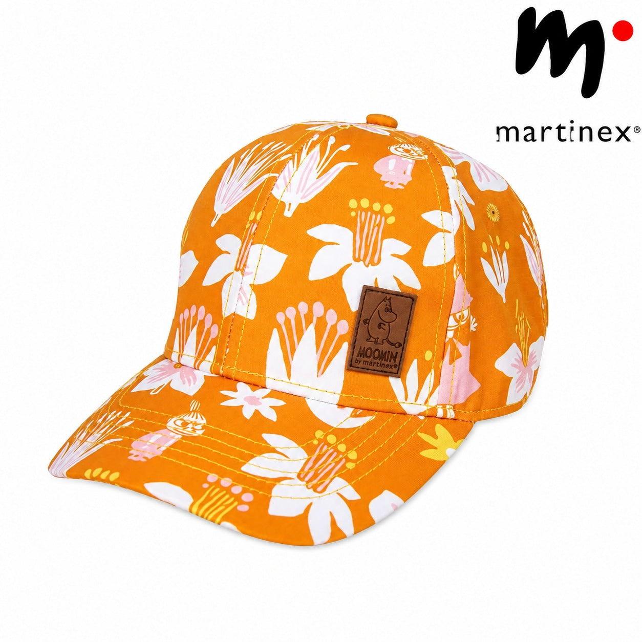 Martinex ムーミン キャラクター キャップ オレンジ 48～50cm