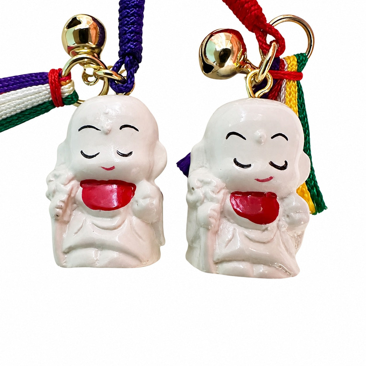 招福 お地蔵さん キーホルダー 2個セット×2cm