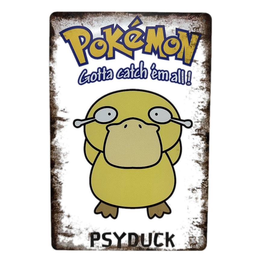 ポケモン ブリキ 看板 レトロ コダック