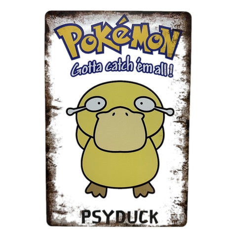 ポケモン ブリキ 看板 レトロ コダック