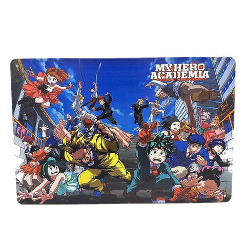 僕のヒーローアカデミア ブリキ 看板 レトロ キャラクター集合