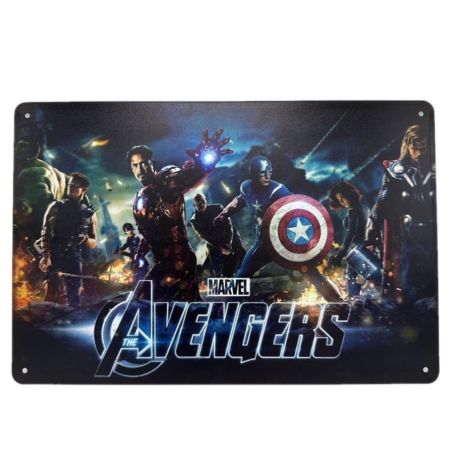 レトロ ブリキ 看板 The Avengers