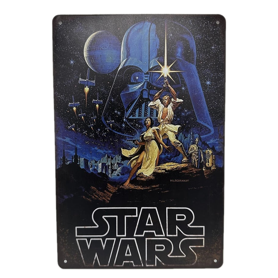 レトロ ブリキ 看板 Star Wars「スター・ウォーズ」
