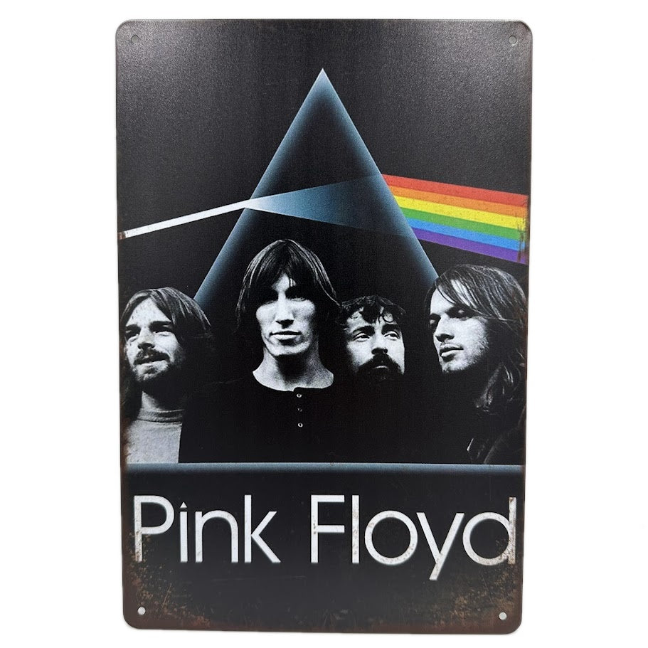 レトロ ブリキ看板 Pink Floyd Dark Side