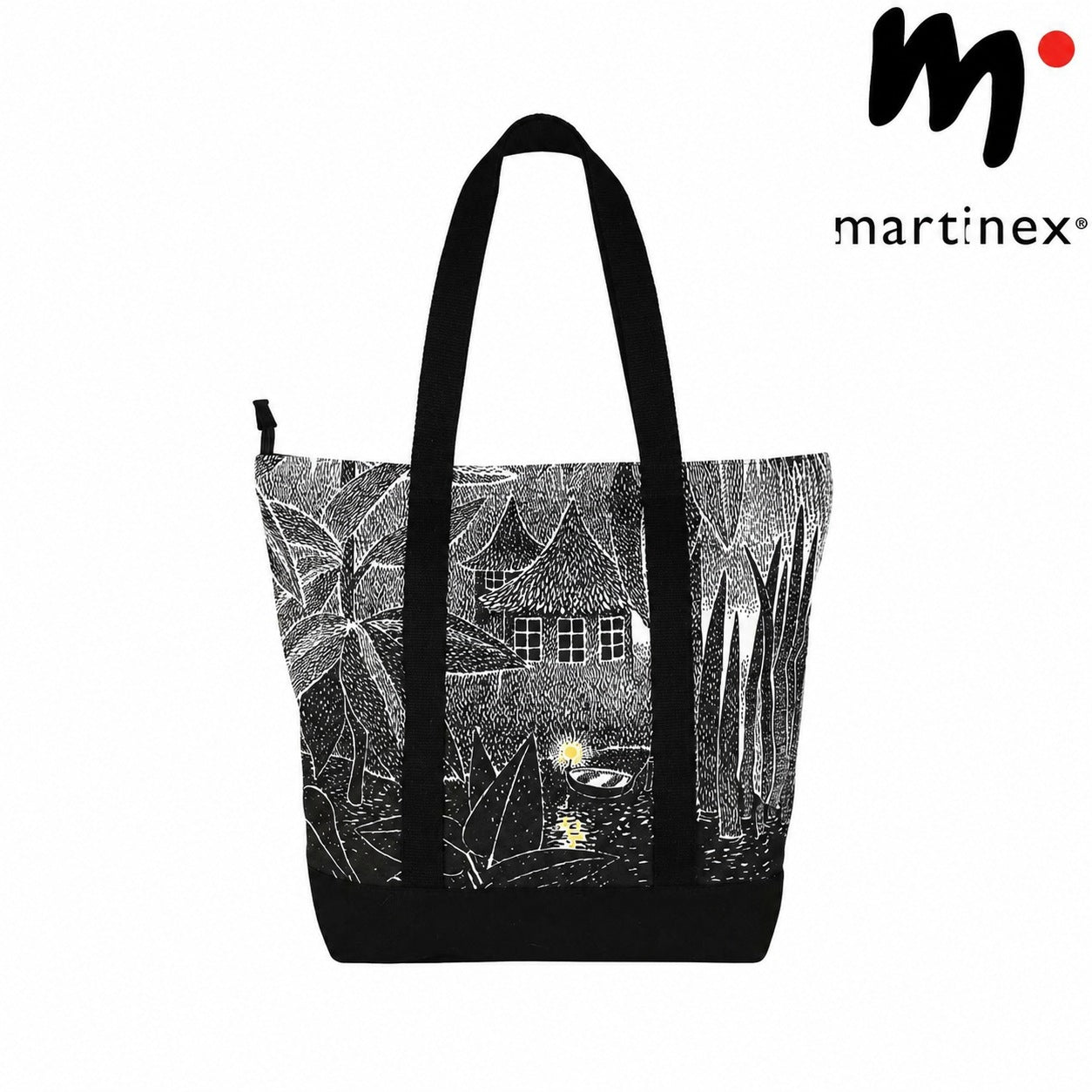 Martinx ムーミン・トーベのキャンバスバッグ 47×35×13cm