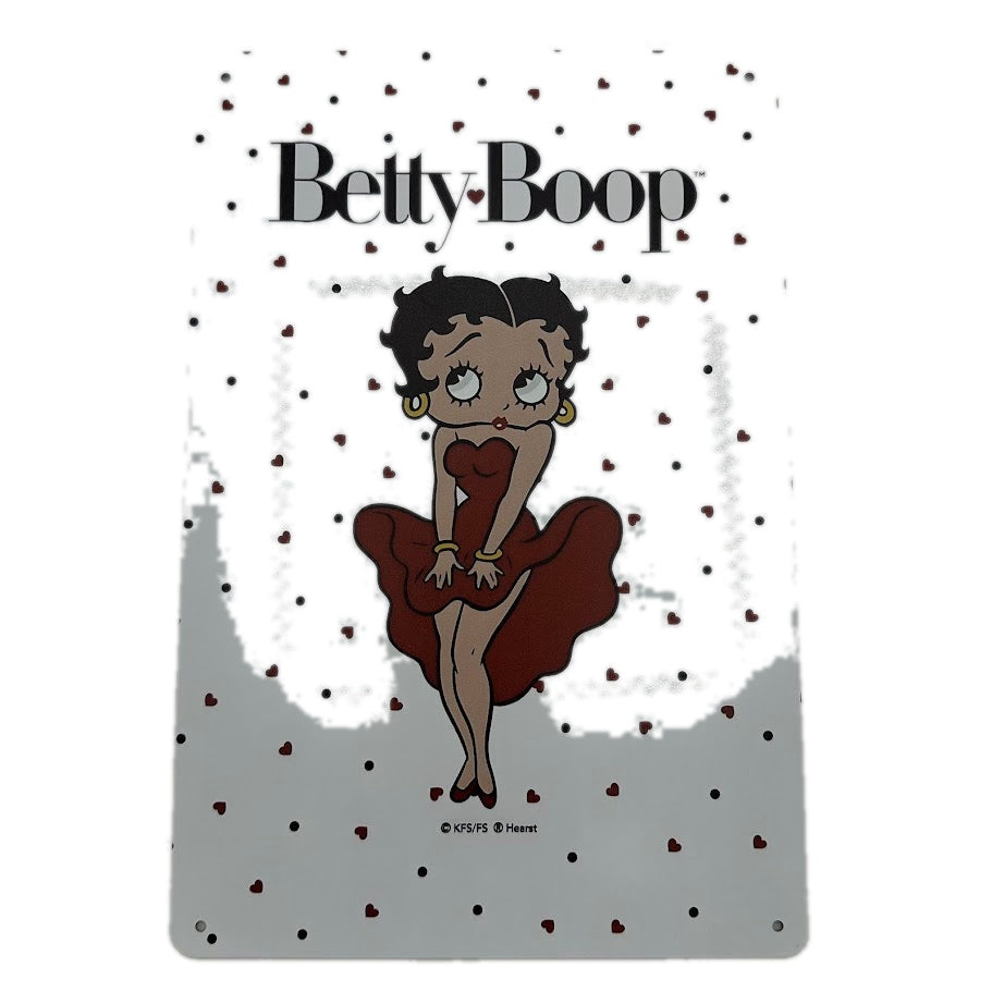 Betty Boop ブリキ看板 レトロ 壁飾り おしゃれ 雑貨