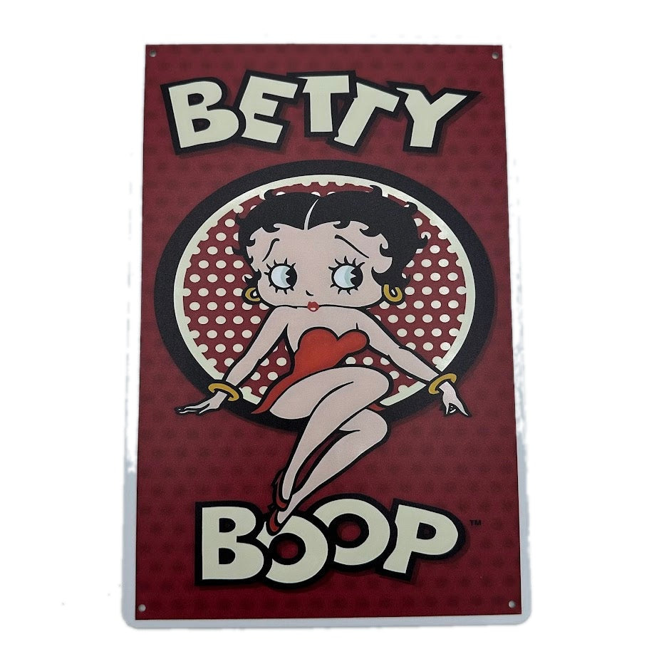 BettyBoop キャラクター レトロ ブリキ 看板 インテリア