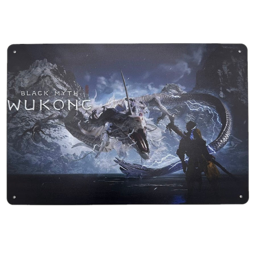 Black Myth Wukong ブリキ看板 横型 レトロ おしゃれ インテリア 壁飾り 雑貨 デコレーション