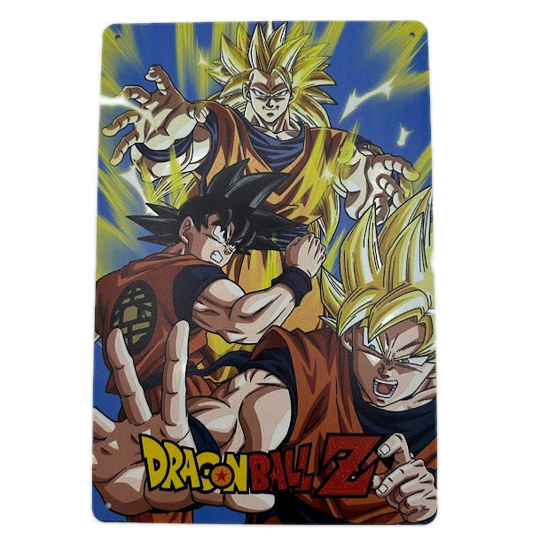 ドラゴンボールZ ブリキ看板 悟空 超サイヤ人 レトロ インテリア