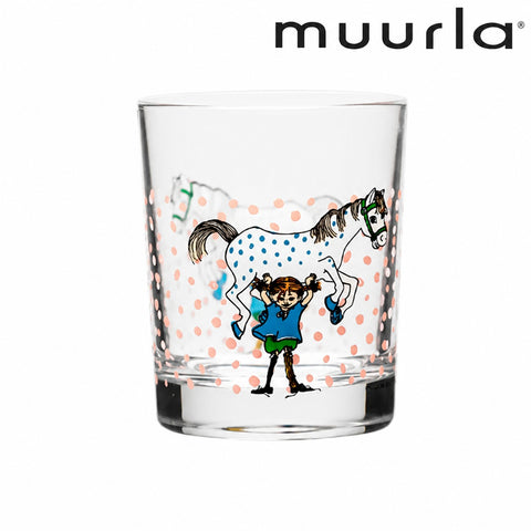 Muurla 長くつ下のピッピ グラス 2dL(200mL)