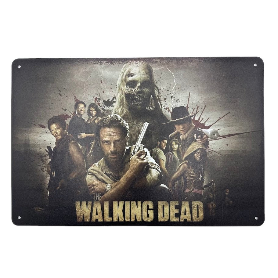 ブリキ看板 ウォーキングデッド THE WALKING DEAD 海外ドラマ ゾンビ ホラー