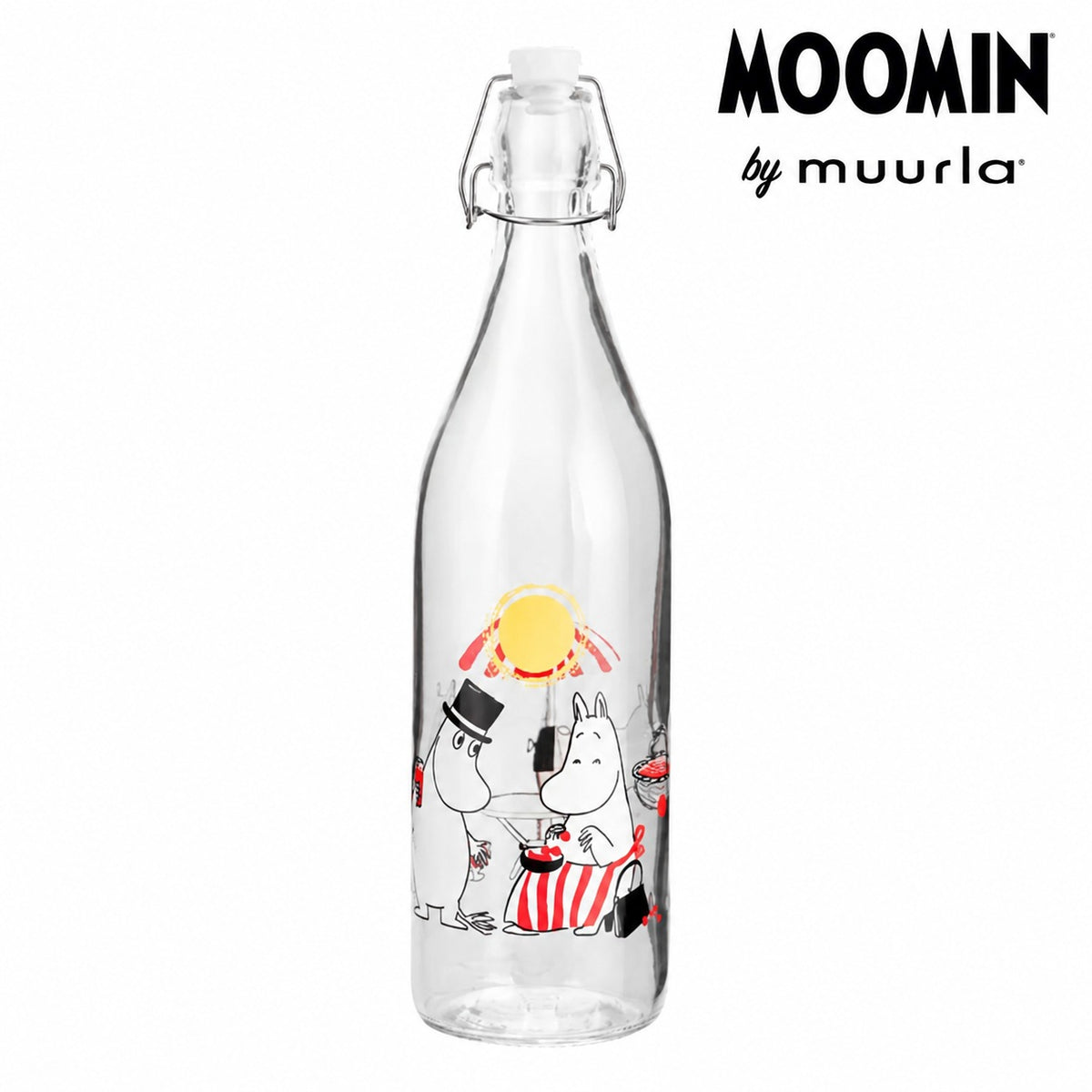 Muurla ムーミン ガラスボトル サマータイム 10dL(1000mL）