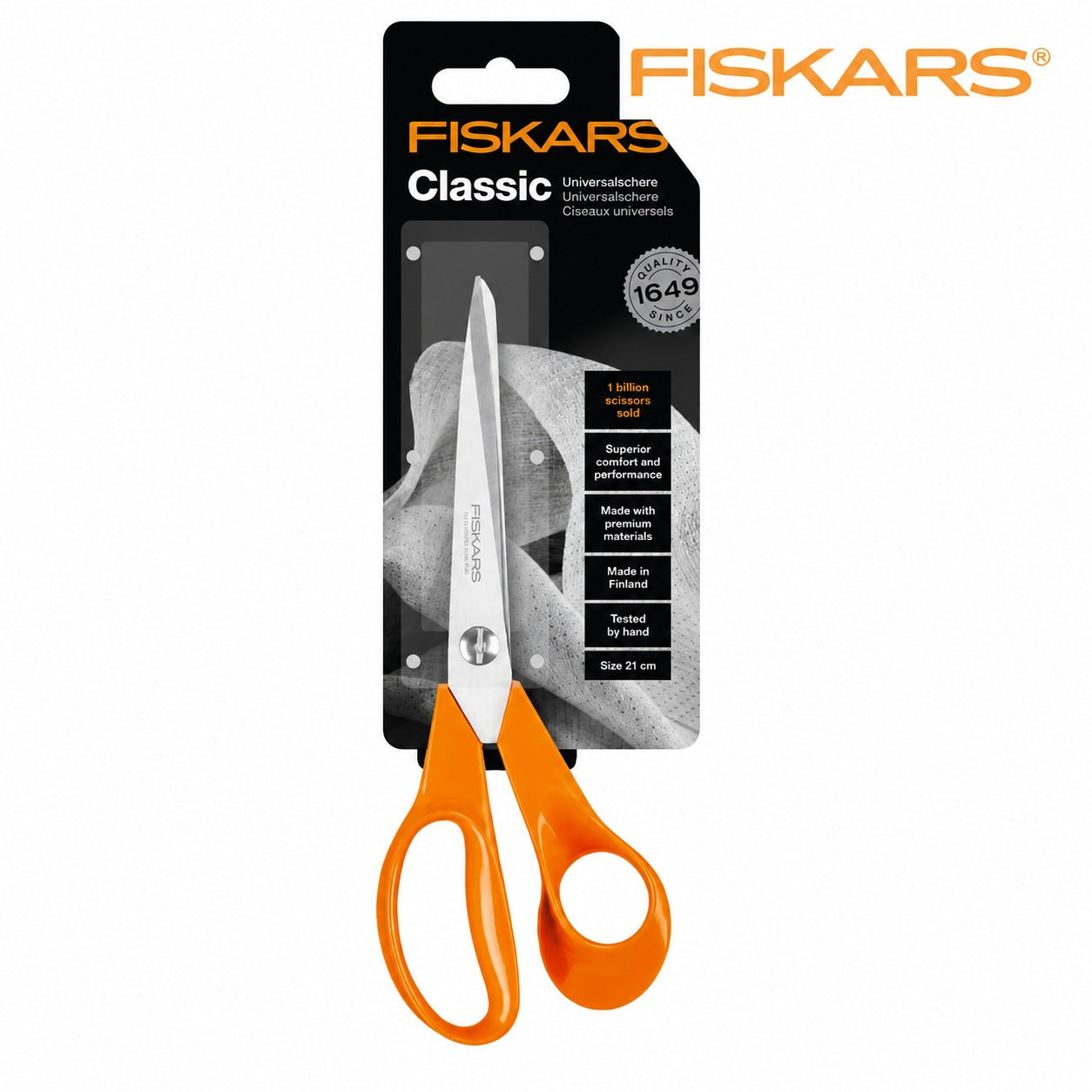 Fiskars Classic 万能ハサミ 21cm