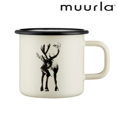 Muurla トナカイ ホーロー マグカップ 3.7dL(370mL)