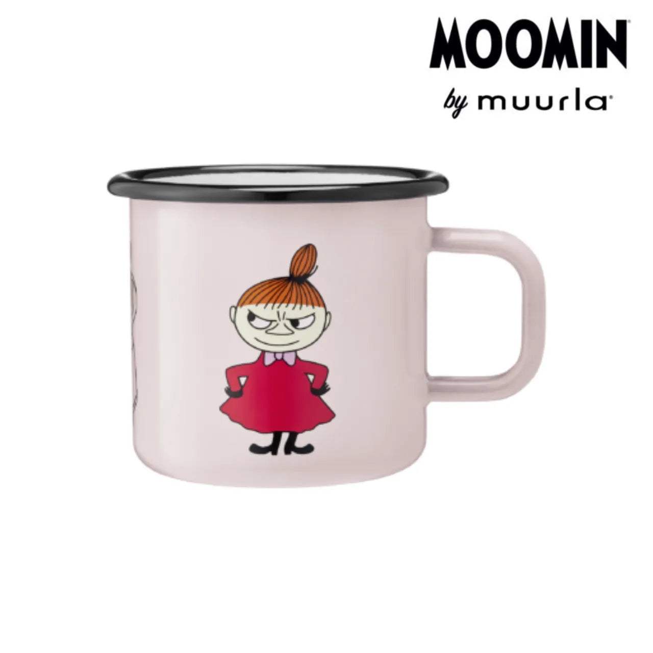 Muurla ムーミン ホーローマグカップ リトルミィ ピンク 3.7dL(370mL)