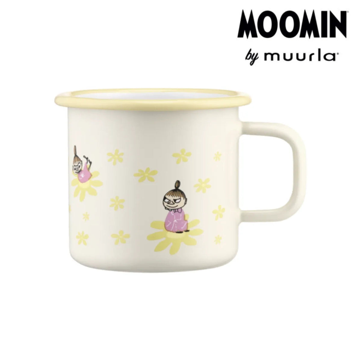 Muurla ムーミン ホーローマグカップ リトルミィ お花  3.7dL(370mL)