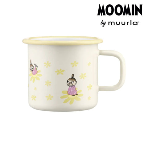Muurla ムーミン ホーローマグカップ リトルミィ お花  3.7dL(370mL)