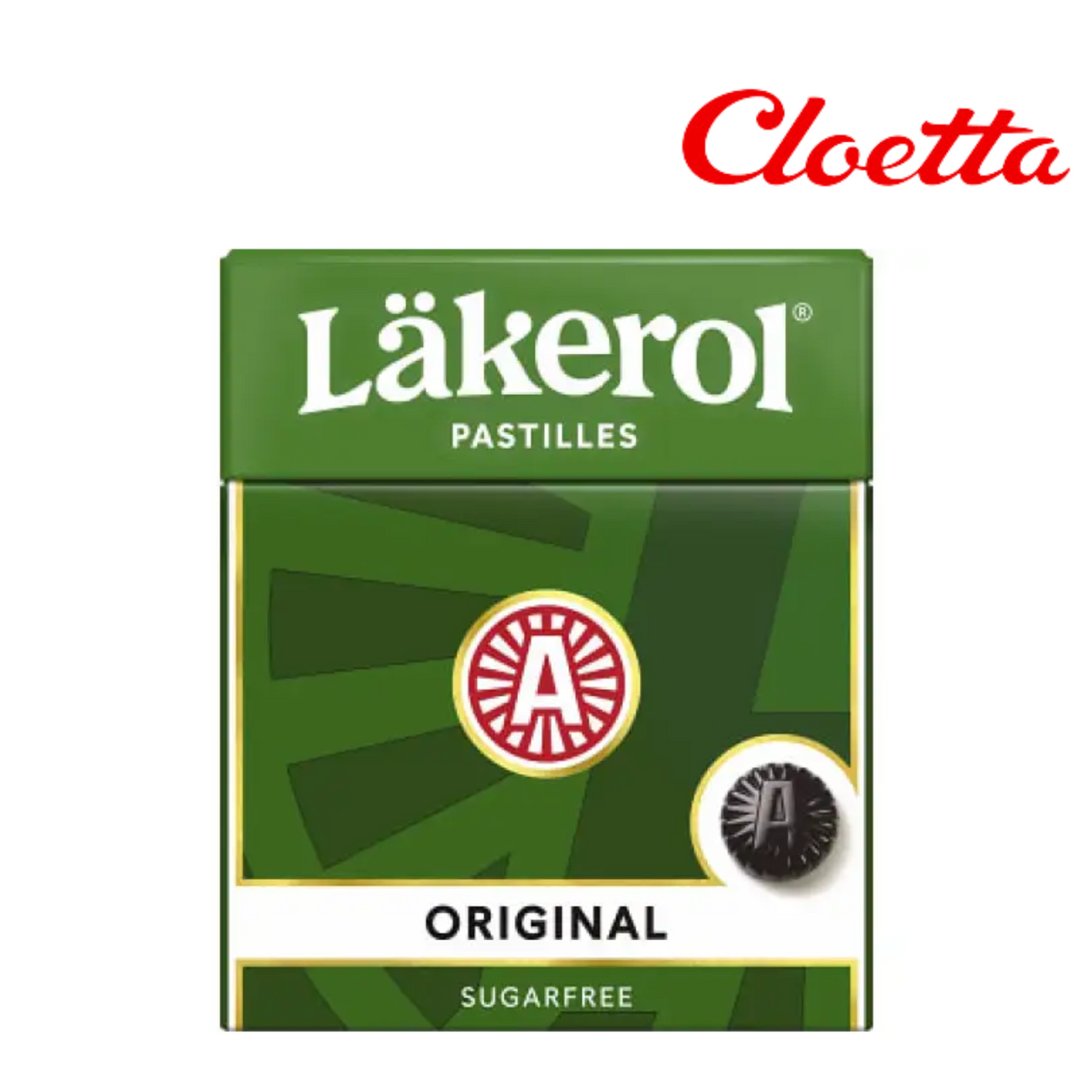 Läkerol オリジナル キャンディ 1箱×25g スウェーデンのお菓子です