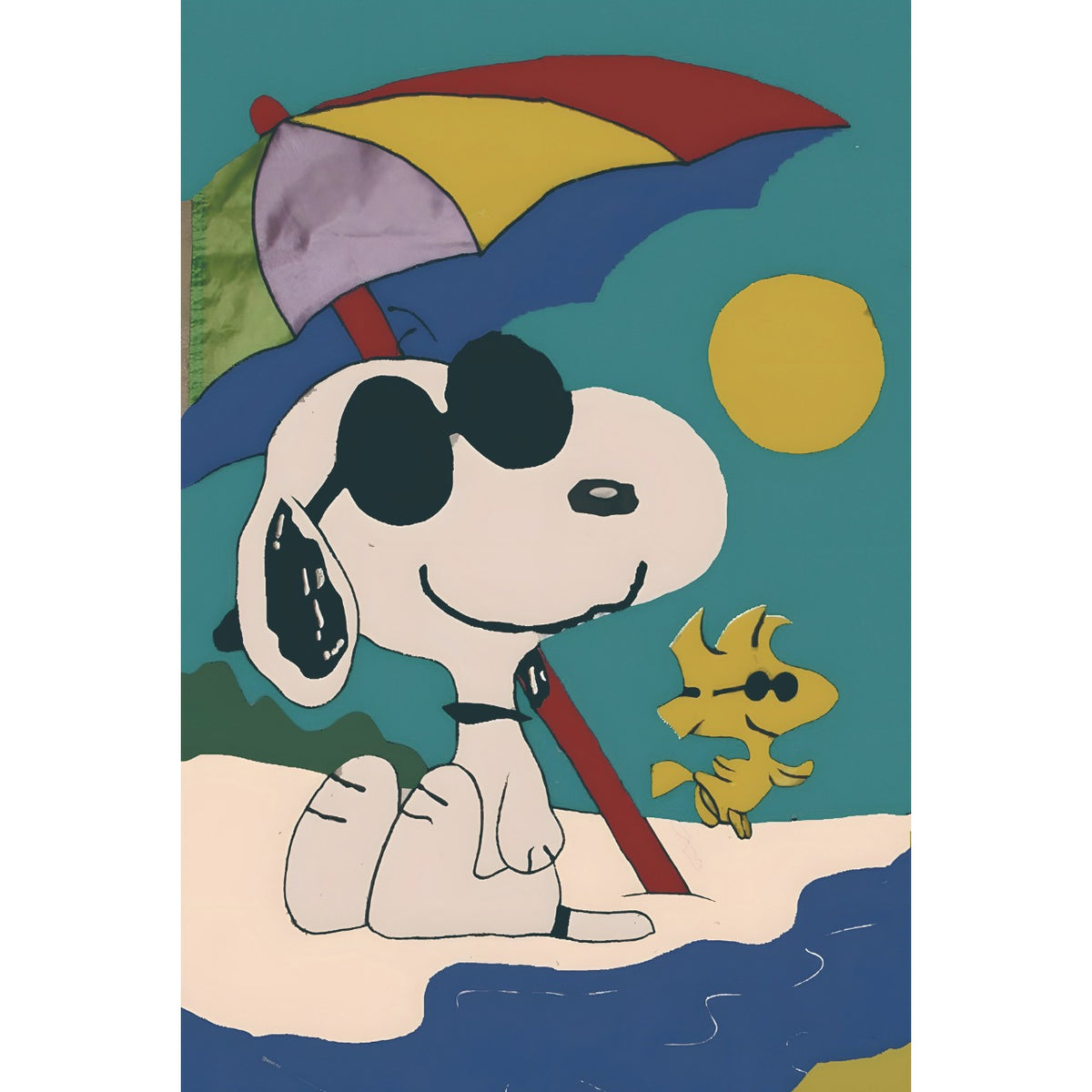 ブリキ看板 スヌーピー ウッドストック レトロ インテリア 壁飾り コレクション 雑貨