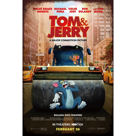 トムとジェリー 映画ポスター ブリキ看板 レトロ インテリア